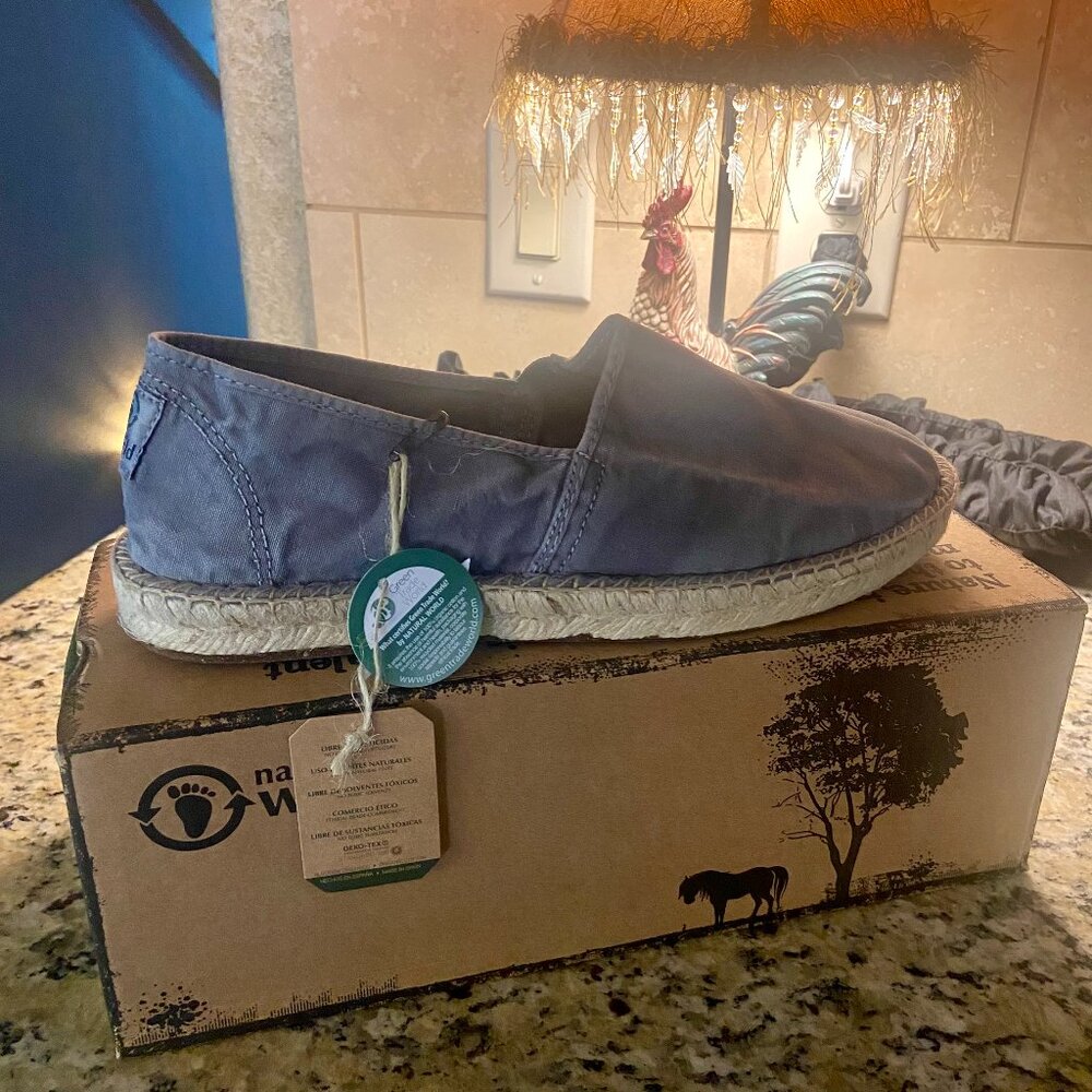 Natural World Eco Shop Men's Shoes 🩶